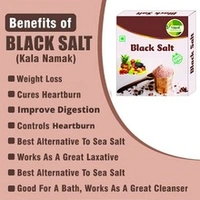 Uppal-Value To Your Life Uppal Pure Black Salt - Kala Namak (150 gm) - 150 gm